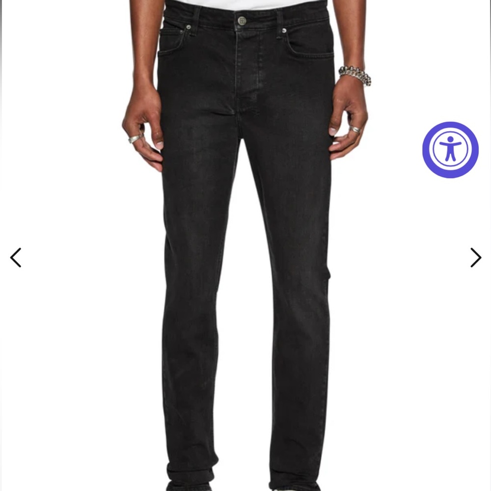 Ksubi class black skinny jean